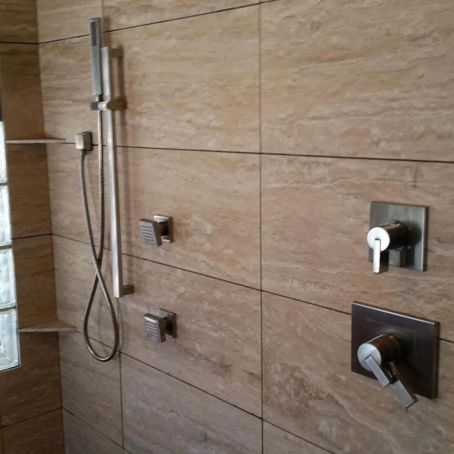 Shower fixture installation for Water Heater Replacement in Blue Ash